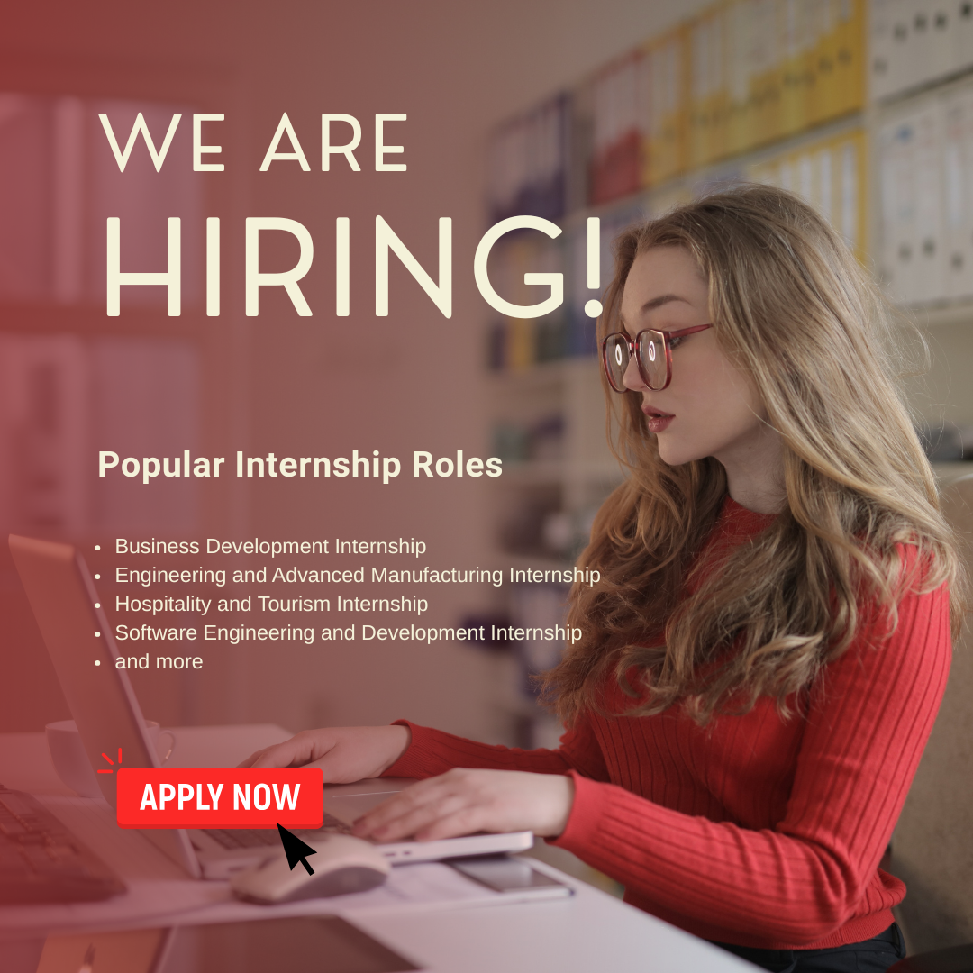 Red Modern Hiring Instagram Post